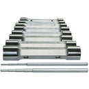 Serie 8 chiavi a tubo gambo esagonale mm 6x7-8x9-10x11-12x13-14x15-16x17-18x19-20x22 - 909gs 8