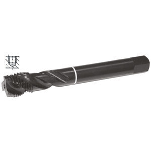 Maschi uso macch. filett. metrica iso fine mf - conf. din 13 (din 374) - hsse - con collarino bianco per fori ciechi profondi - 9290g 20 1.5