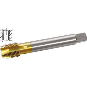 Maschi uso macch. filett. gas cilindrica g (bsp) riv. tin per fori passanti - 9321g 3/4