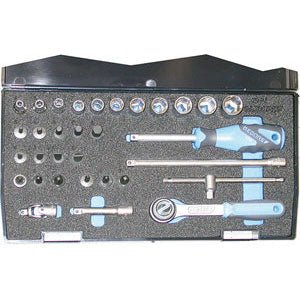 Chiavi a bussola in serie contenuto 32 utensili - 941gc