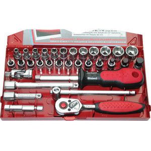 Chiavi a bussola in serie contenuto 32 utensili - 945ge