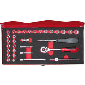Chiavi a bussola in serie contenuto 16 utensili - 945gf