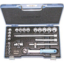 Chiavi a bussola in serie contenuto 22 utensili - 951g