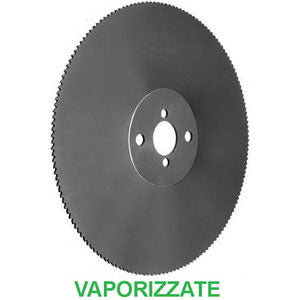 Seghe circolari per troncatrici hss co5 dentatura x profilati e tubi sottili(passo mm 3) - 9595l 315