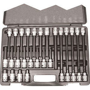 Assortimenti chiavi a bussola 1/2 per viti con esagono interno - 972gt