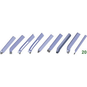 Utensili per tornio in assortimento - 9789g 20