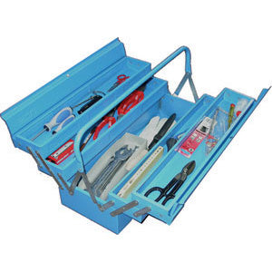 Cassette lamiera con 53 utensili per uso professionale,universale e servizio assistenza - 987b