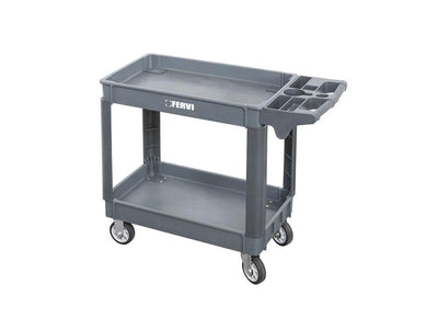 fervi CARRELLO A 2 VASCHE POLIPROPILENE