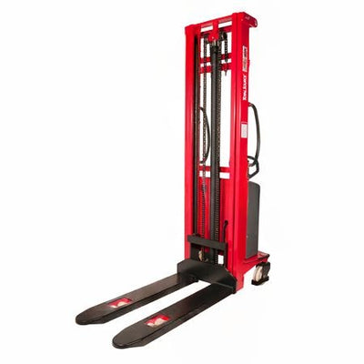 Stoccatore semi-elettrico in acciaio portata 1500 kg