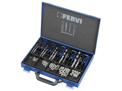 fervi KIT RIPARAZIONE FILETTI METRICI F-COIL