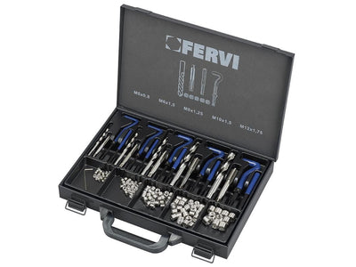 fervi KIT RIPARAZIONE FILETTI METRICI F-COIL