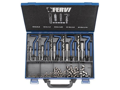 fervi KIT RIPARAZIONE FILETTI M5 - M12 INOX