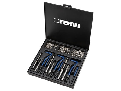 fervi KIT RIPARAZIONE FILETTI METRICI F-COIL
