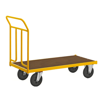 Carrello a piattaforma  giallo km144600b serie 144