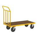 Carrello a piattaforma  giallo km144600b serie 144