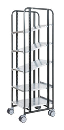 Serie 168 grigio scuro km168-5hs-ergo carrello prendi ordini/e-commerce