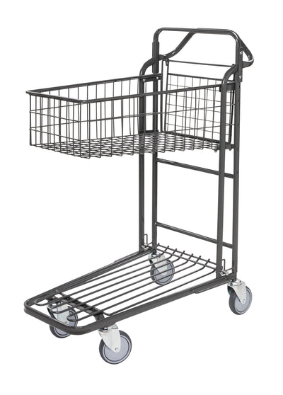 Carrelli contenitore spesa Grigio Scuro KM4202-KD-ERGO Carrelli ergonomici