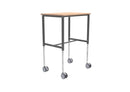 Tavolo con ruote  faggio km159-m-ergo carrelli ergonomici