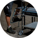 Serie 168 scala elettro galvanizzato km07401-9 accessori - carrello prendi ordini