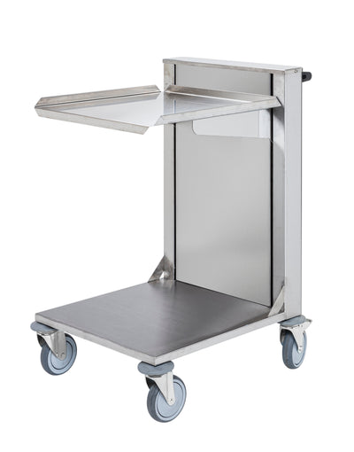 Carrello contenitore, c3 acciaio inox km4202-rf carrelli in acciaio inox