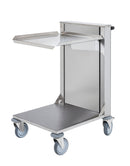 Carrello contenitore, c3 acciaio inox km4202-rf carrelli in acciaio inox