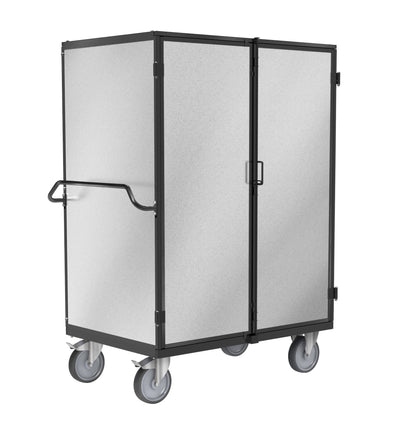 Carrello di sicurezza grigio scuro kmas-2-ergo carrelli ergonomici
