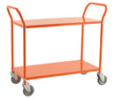 Carrello con colori tenuti 2 ripiani