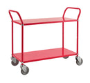 Carrello con colori tenuti 2 ripiani