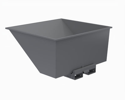 Contenitore ribaltabile Grigio KM23281 Carrelli per rifiuti