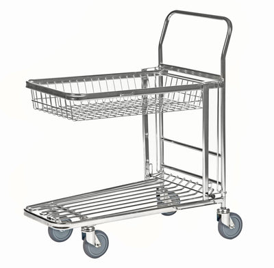 Carrelli contenitore spesa elettro galvanizzato km4202-kb carrelli contenitore spesa