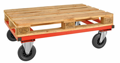 Carrello porta pallet  rosso km217 carrelli porta-pallet