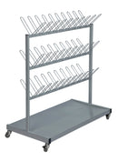 Carrello porta scarpe e stivali grigio km125264 carrelli asciugatori