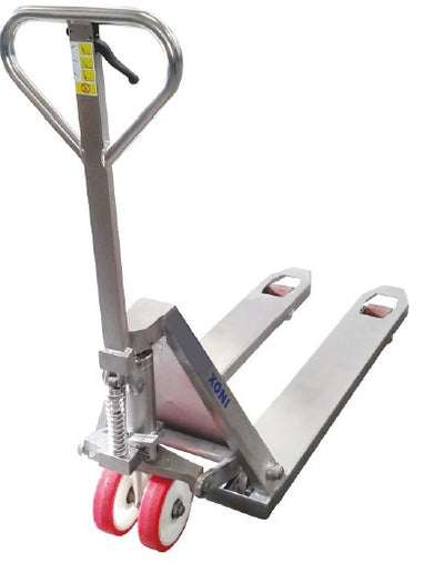 transpallet manuale in acciaio inox a304 20-T