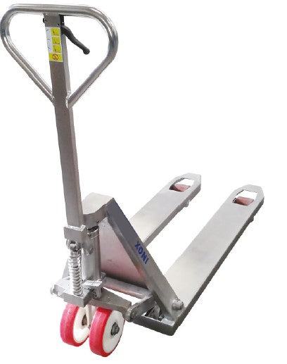 transpallet manuale in acciaio inox a304 20-T