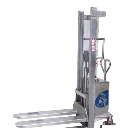 sollevatore semi-elettrico in acciaio inox