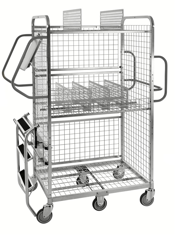 Elettro galvanizzato km300-m17b carrello prendi ordini/e-commerce