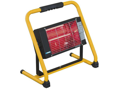 fervi RISCALDATORE ELETTRICO A RAGGI INFRAROSSI CON SUPPORTO