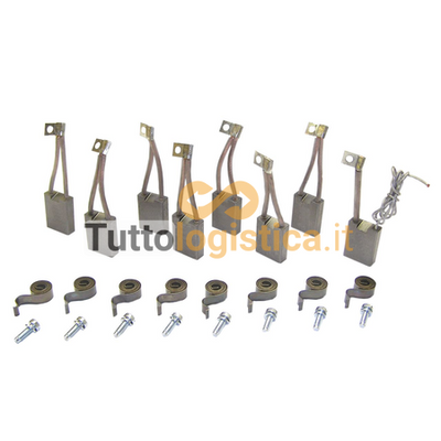 Set spazzole e molle MAHLE compatibile Mitsubishi | 272/9702000050