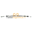 Cavo acceleratore TotalSource per carrelli elevatori Mitsubishi | 272/91K5112300