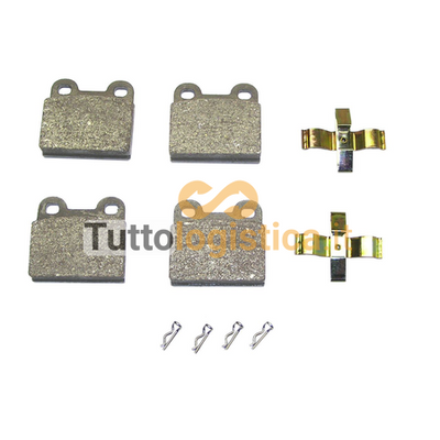 Set 4 Rivestimenti Freni per Carrelli Elevatori Jungheinrich | 269/0762506