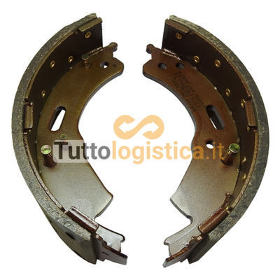 Kit ganasce freno sinistro 317.5x100 per carrelli Mitsubishi | 272/9208900700