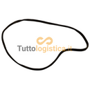Profilo in gomma TotalSource 3070mm per carrelli Jungheinrich | 269/51257541