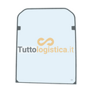 Finestrino Anteriore Superiore Verde per Caterpillar TotalSource | 009/4961130