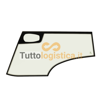 Vetro porta per carrello elevatore compatibile Linde | 400/12024375933
