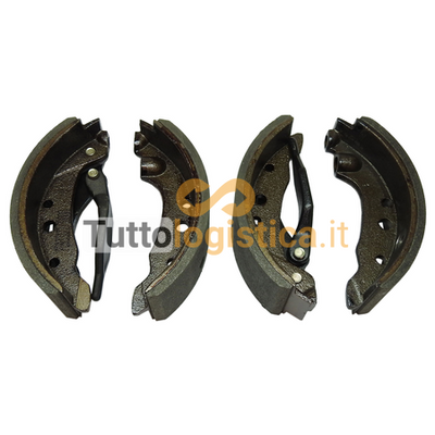 Kit 4 Ganasce Freno 203x60 per Carrelli Elevatori Jungheinrich | 269/8129365