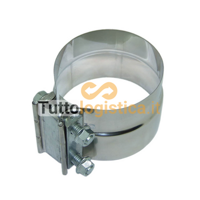Fascetta Scarico Donaldson Inox 4 Pollici per Hyster | 001/1322010