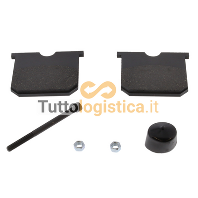 Kit pastiglie freno TotalSource per carrelli elevatori Clark | 007/4214404