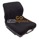 Sedile Grammer in tessuto nero compatibile con Toyota | 058/201535006