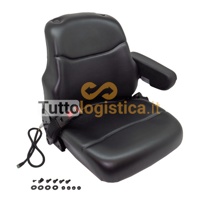 Sedile a sospensione totale per carrelli elevatori Yale | 003/580018698