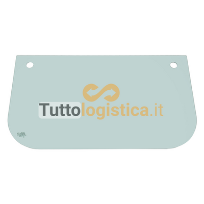 Finestrino Inferiore Anteriore Verde per Komatsu TotalSource | 107/20Y5311611A